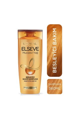 Elseve Mucizevi Yağ Besleyici Bakım Şampuanı 360 Ml