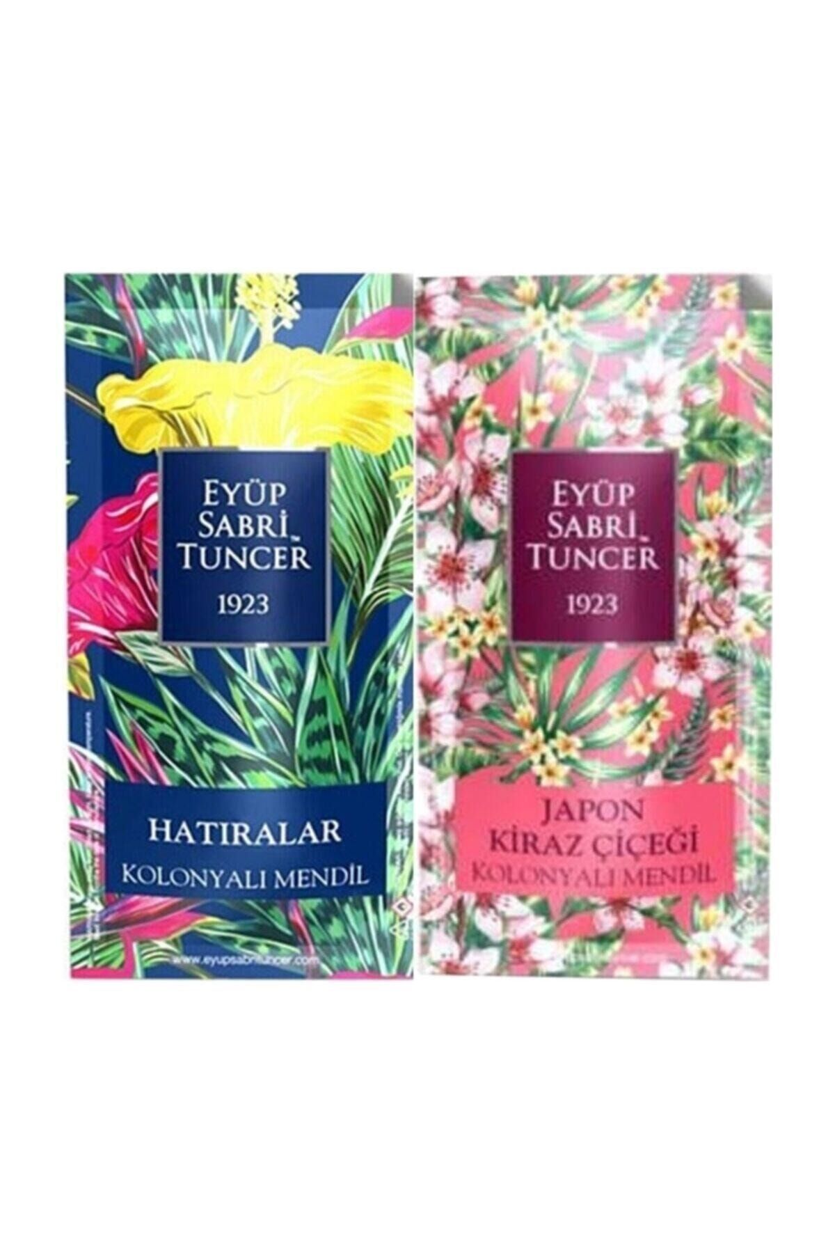 EST Kolonyalı Mendil Hatıralar ve Japon Kiraz Çiçeği 150 Adet X 2