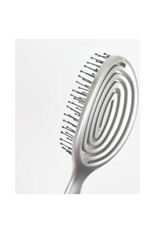 Nascita Üç Boyutlu Oval Saç Fırçası Gri