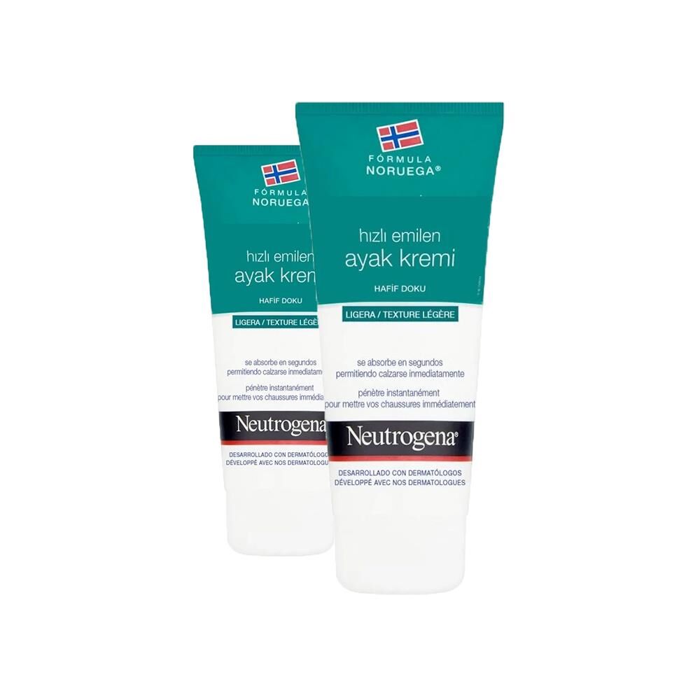 Neutrogena® Norveç Formülü Hızlı Emilen Ayak Kremi 100 ml x 2