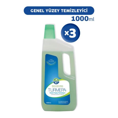 Turmepa Genel Yüzey Temizleyici 1000 ml x 3