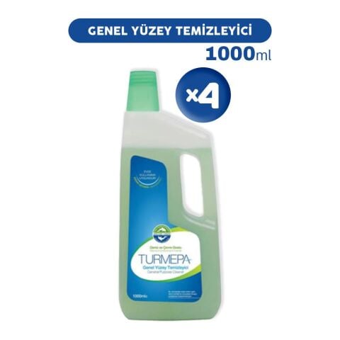 Turmepa Genel Yüzey Temizleyici 1000 ml x 4