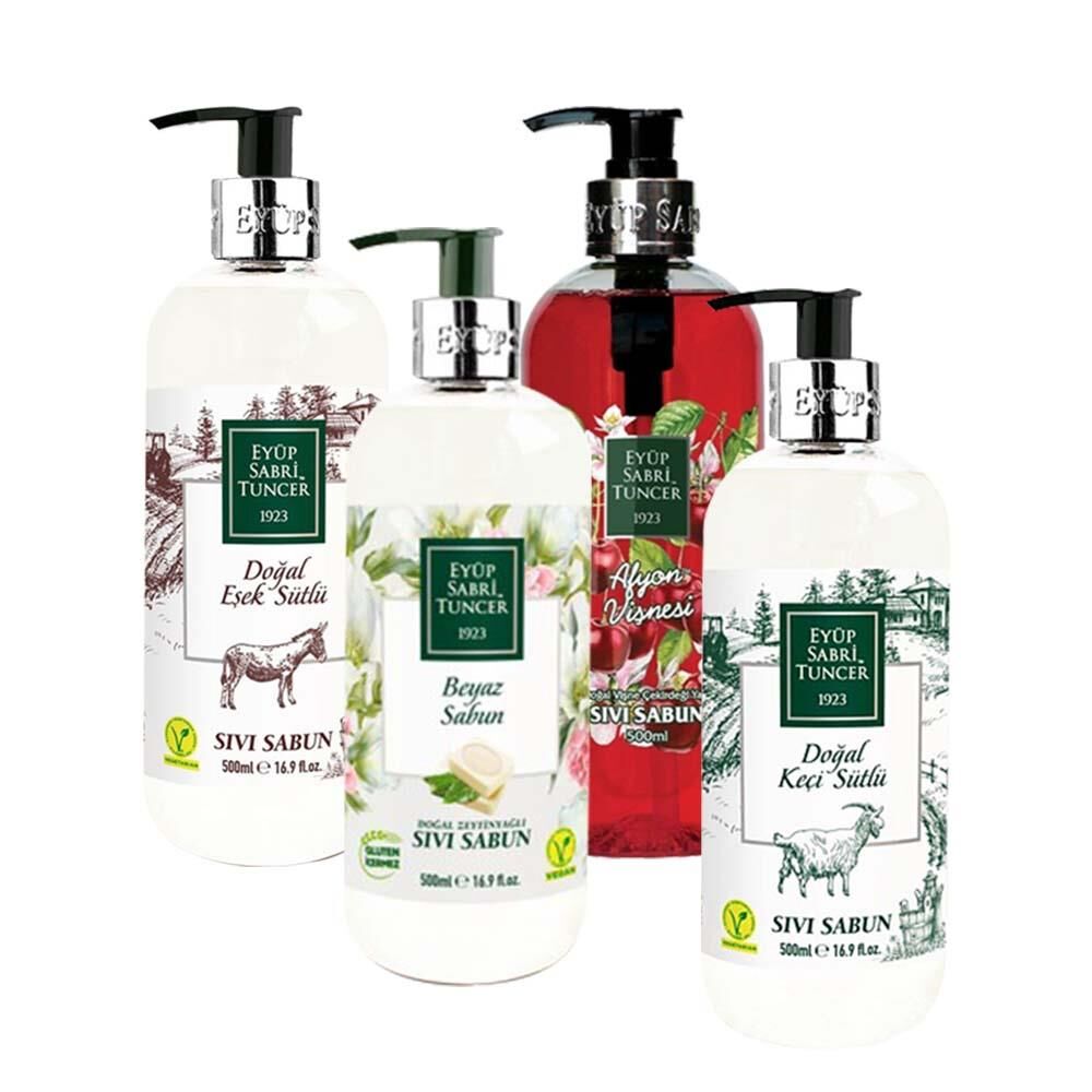 Eyüp Sabri Tuncer Sıvı Sabunları 500 ml x 4