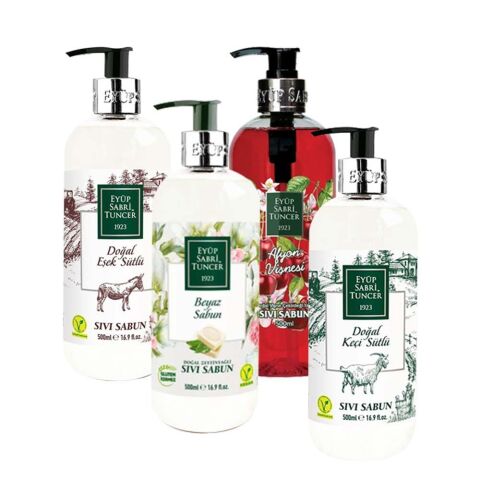 Eyüp Sabri Tuncer Sıvı Sabunları 500 ml x 4