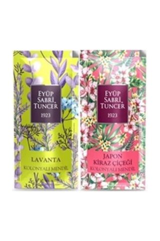 Eyüp Sabri Tuncer Kolonyalı Mendil Lavanta ve Kiraz Çiçeği