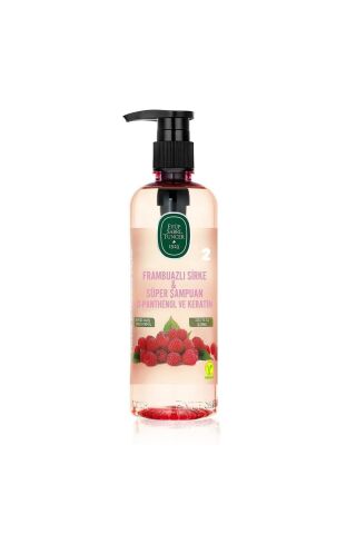Frambuazlı Sirke & Süper Şampuan 500 Ml X 2 Adet