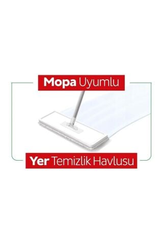 Sleepy Beyaz Sabun Katkılı 4 X Large Mopa Uyumlu Temizlik Havlusu x 6 Adet