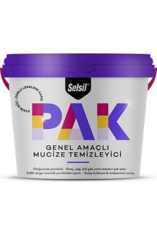 Selsil Pak Mucizevi Temizleyici 500 gr  Yüzey Temizleyici