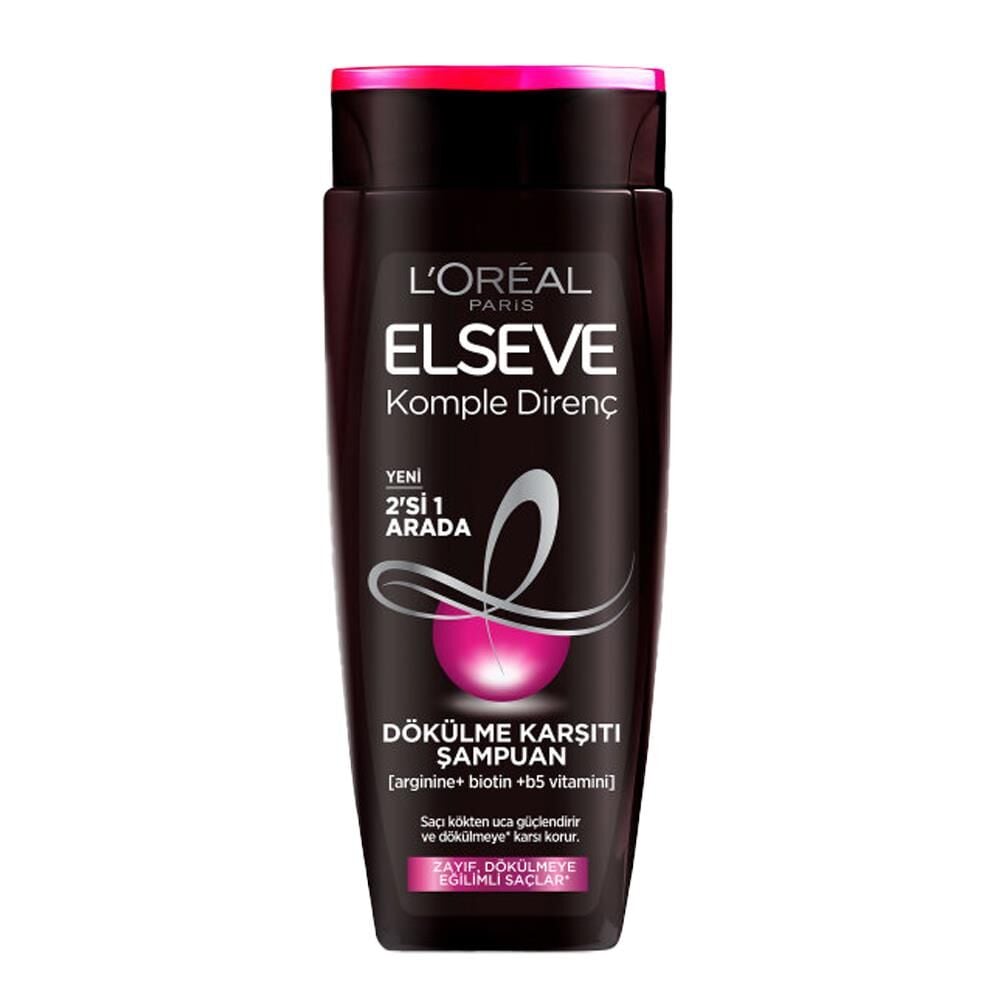Elseve Komple Direnç Dökülme Karşıtı 2' si 1 Arada Şampuan 450 ml
