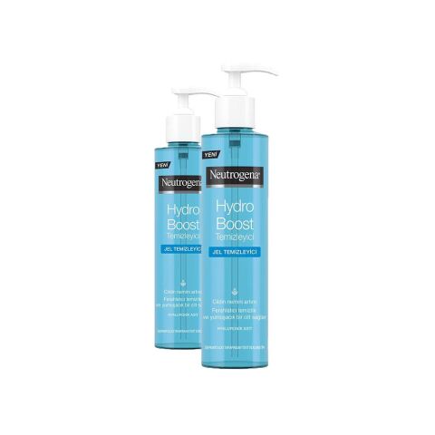 Neutrogena Hydro Boost Water Gel Temizleyici 200 ml x 2