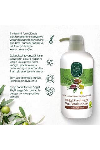Eyüp Sabri Tuncer Macadamia Şampuan, Duş Jeli ve Zeytinyağlı Saç Bakım Kremi 600 ML