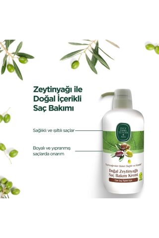 Eyüp Sabri Tuncer Macadamia Şampuan, Duş Jeli ve Zeytinyağlı Saç Bakım Kremi 600 ML
