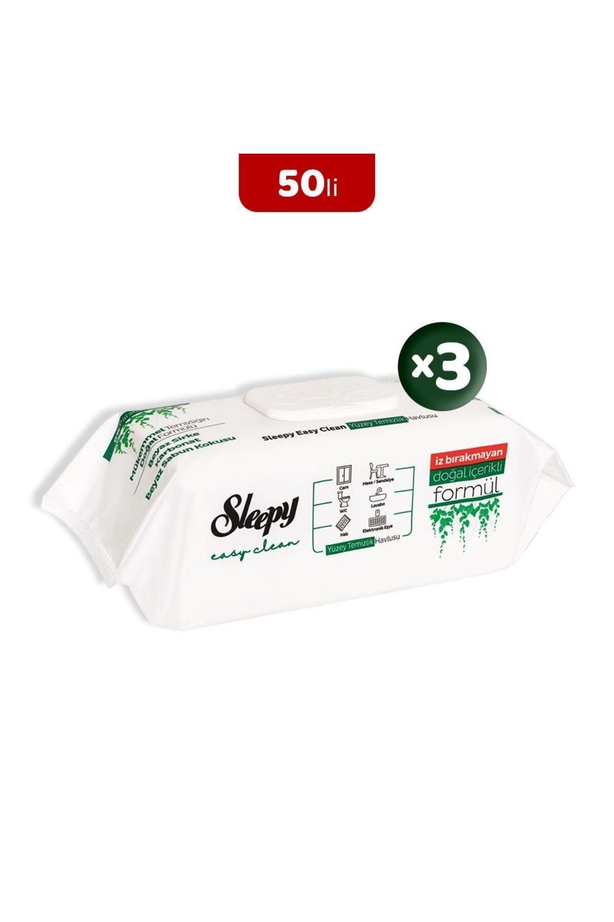 Easy Clean Yüzey Temizlik Havlusu 50' Li X 3