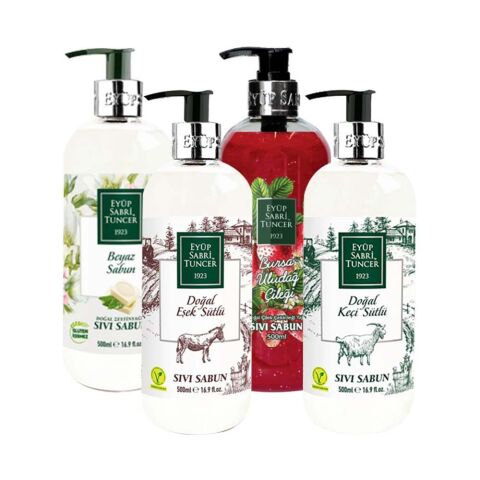 Eyüp Sabri Tuncer Sıvı Sabun 4'lü Paket 500 ml