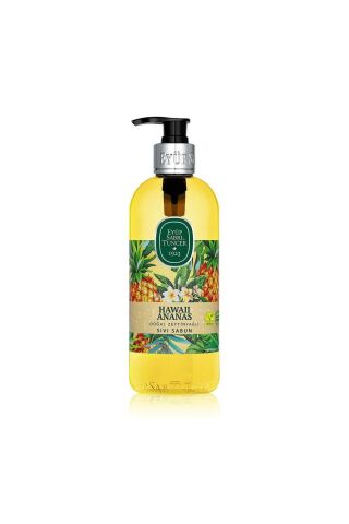 Hawaii Ananas Doğal Zeytinyağlı Sıvı Sabun 500 ml