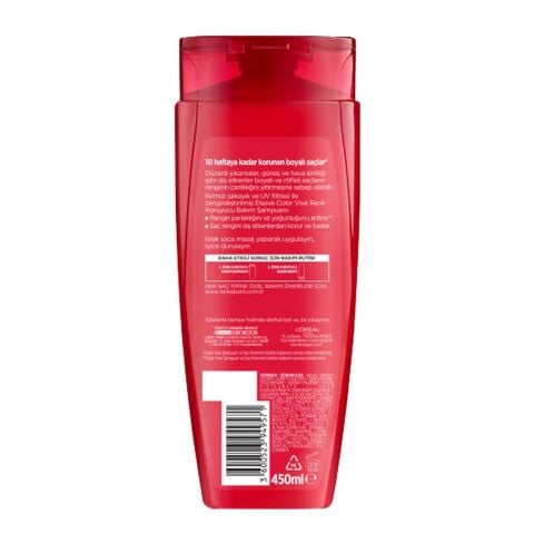 Elseve Color Vive Renk Koruyucu Şampuan 450 ml