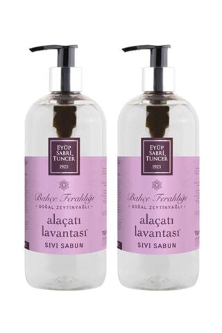 Eyüp Sabri Tuncer Alaçatı Lavantası Doğal Zeytinyağlı Sıvı Sabun 500 ml x 2