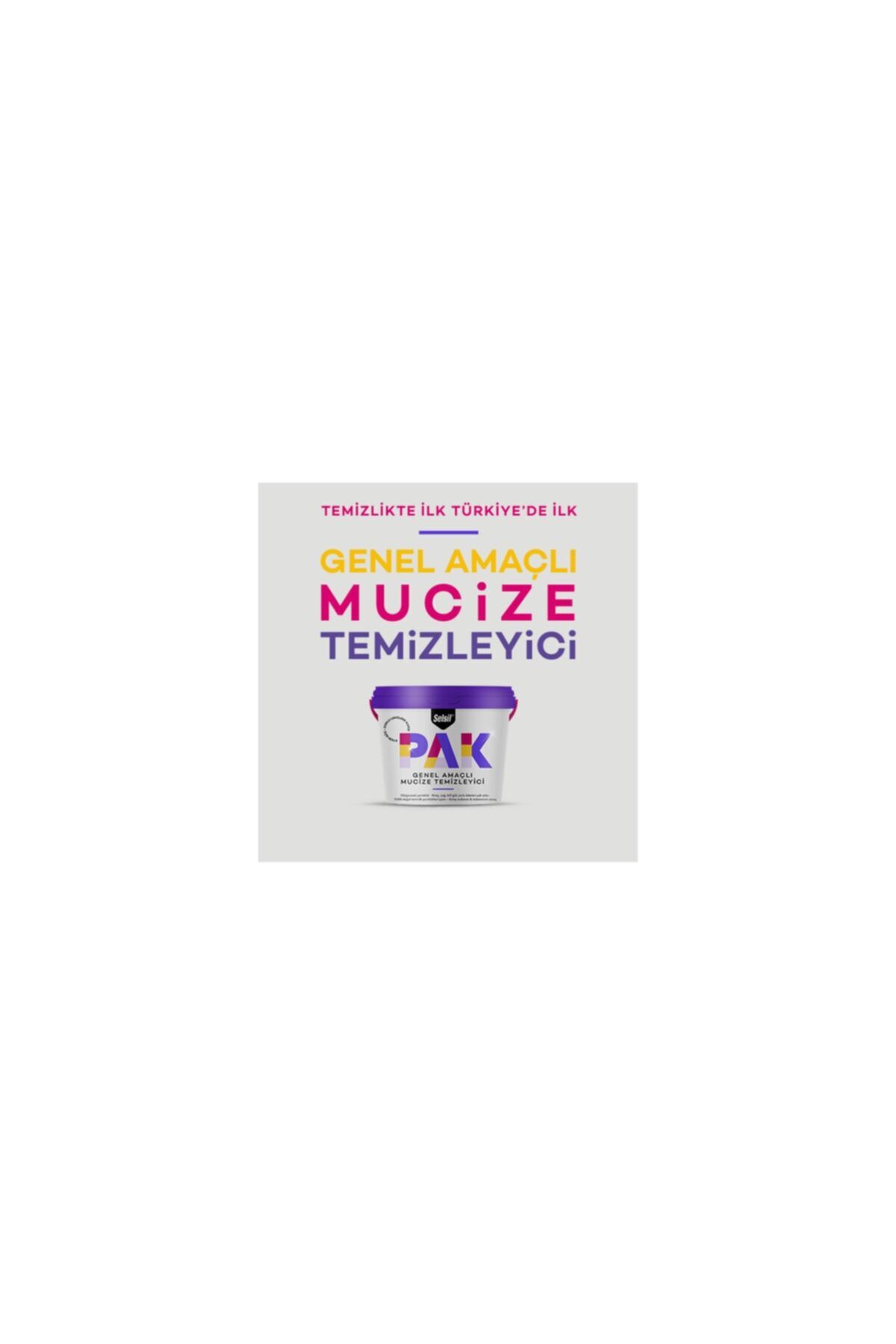 Selsil Pak Genel Amaçlı Mucizevi Temizleyici 500 Gr