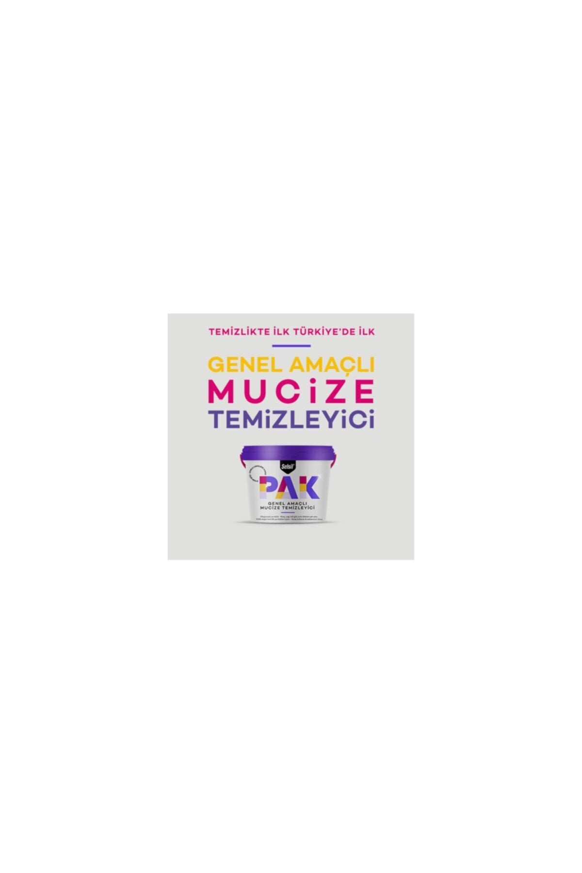 Selsil Pak Genel Amaçlı Mucizevi Temizleyici 500 Gr