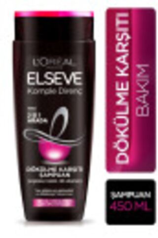 Elseve Komple Direnç Dökülme Karşıtı 2si1arada Şampuan 450ml 3 Adet