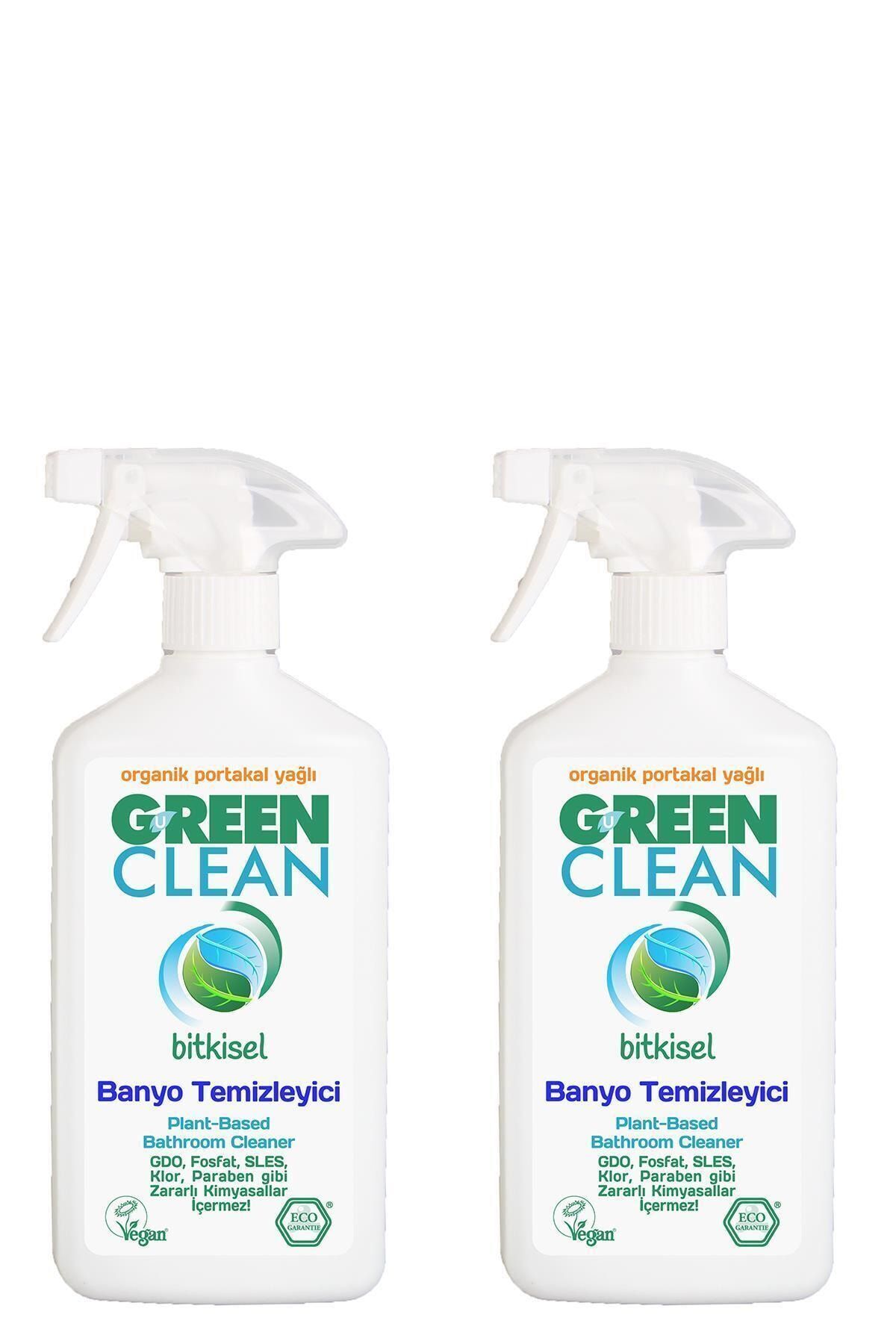 Green Clean Organik Portakal Yağlı Banyo Temizleyicisi 2 Li Set
