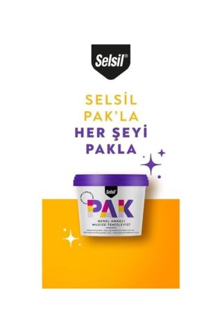 Selsil 500 Gram Pak Genel Temizleyici
