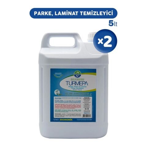 Turmepa Ahşap, Parke ve Laminat Yüzey Temizleyicisi 5 lt x 2