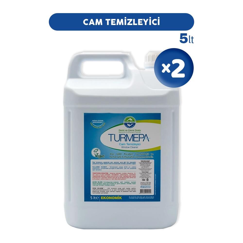Turmepa Cam Temizleyici 5 lt x 2