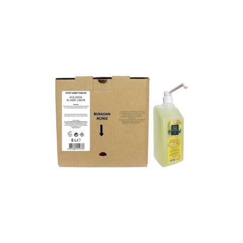 Eyüp Sabri Tuncer Kolonya Limon 5 Lt + 1 Lt Pompalı Kolonya