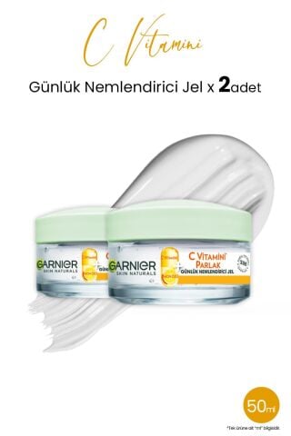 Garnier Günlük Nemlendirici Jel C Vitamini 50 ml x 2 adet