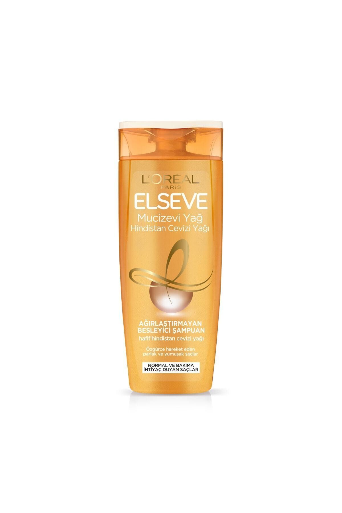 Elseve Mucizevi Hindistan Cevizi Yağı Ağırlaştırmayan Besleyici Şampuan 360 ml