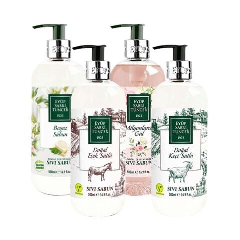 Eyüp Sabri Tuncer Sıvı Sabunları Karma Paket 500 ml