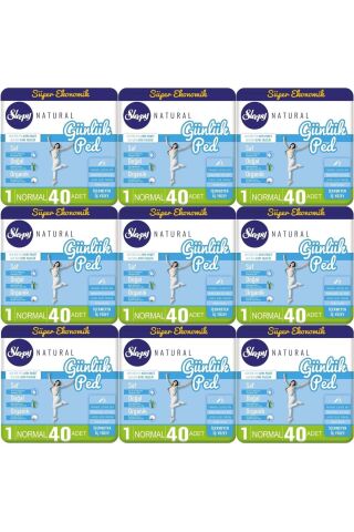 Sleepy Natural Günlük Ped Normal 360 Adet