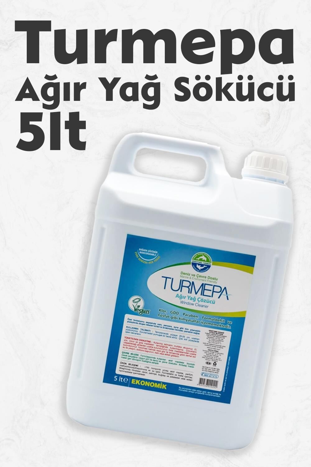 Turmepa Ağır Yağ Sökücü 5 Litre