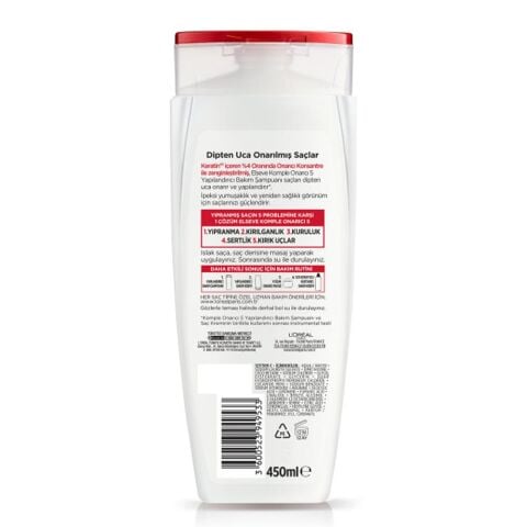 Elseve Komple Onarıcı 5 Yapılandırıcı Şampuan 450 ml
