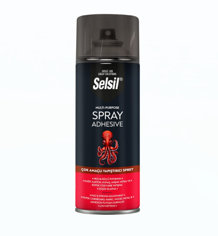 Selsil Çok Amaçlı Yapıştırıcı Sprey 400 ml