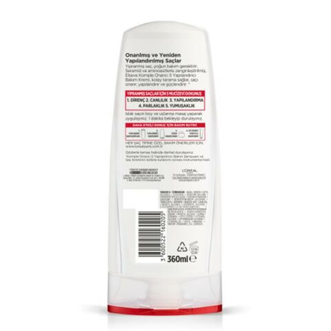 Elseve Komple Onarıcı 5 Yapılandırıcı Bakım Kremi 360 ml