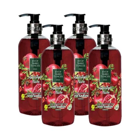 Eyüp Sabri Tuncer Antalya Narı Sıvı Sabun 500 ml x 4