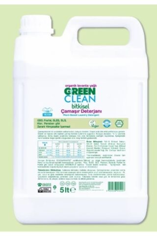 Bitkisel Çamaşır Deterjanı Organik Lavanta Yağlı (5000 Ml)