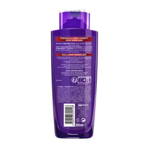 Turunculaşma Karşıtı Mor Şampuan 200 ml