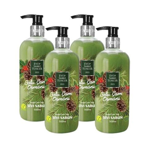 Eyüp Sabri Tuncer Bolu Çam Ormanları Sıvı Sabun 500 ml x 4