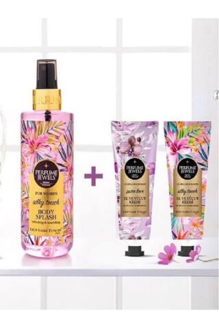 Eyüp Sabri Tuncer Silky Touch Vücut Spreyi 250 Ml, Krem 50 ML ve Pure Love Krem 50 ML