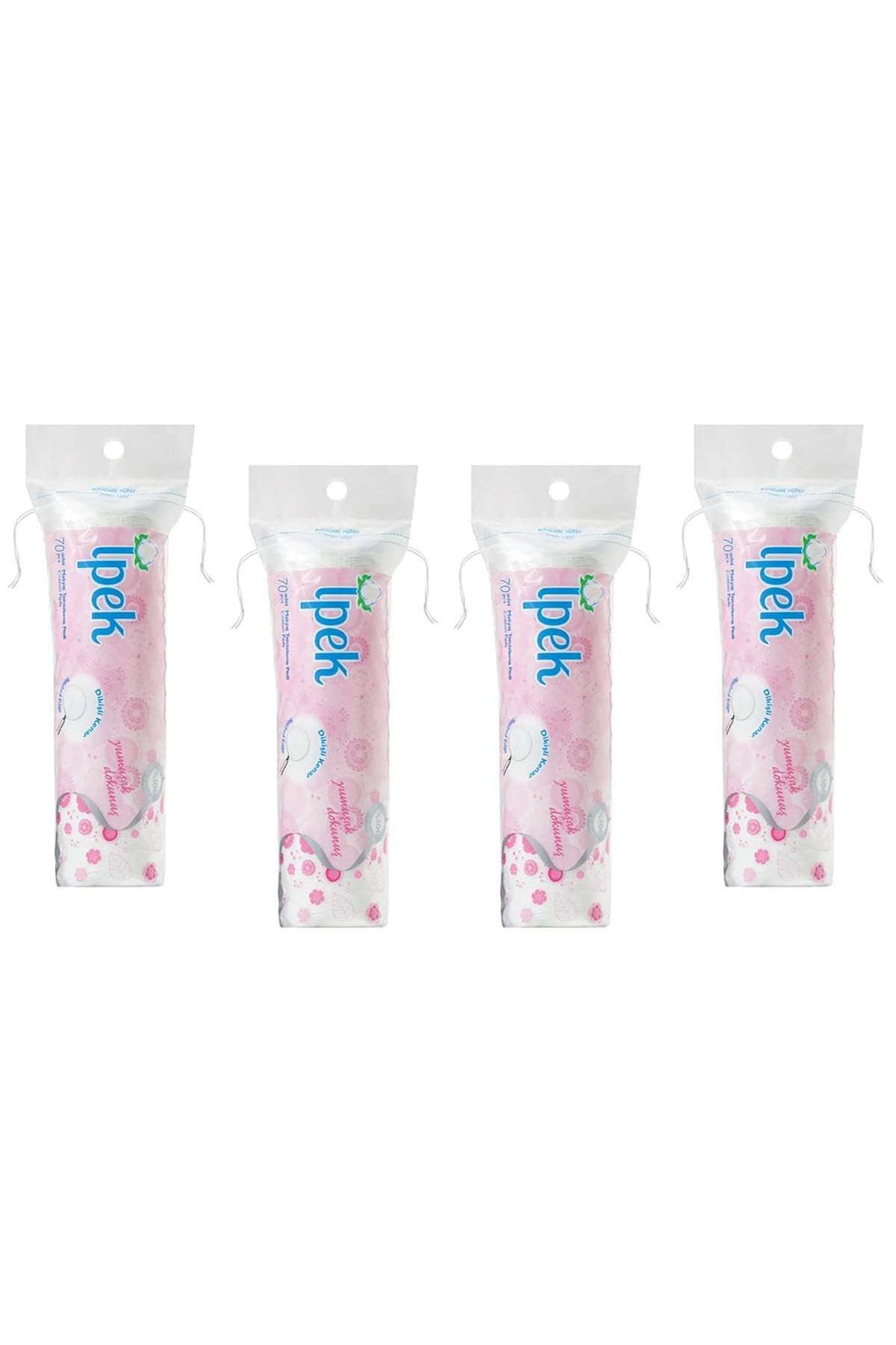 İpek 70'li Makyaj Pamuğu x4