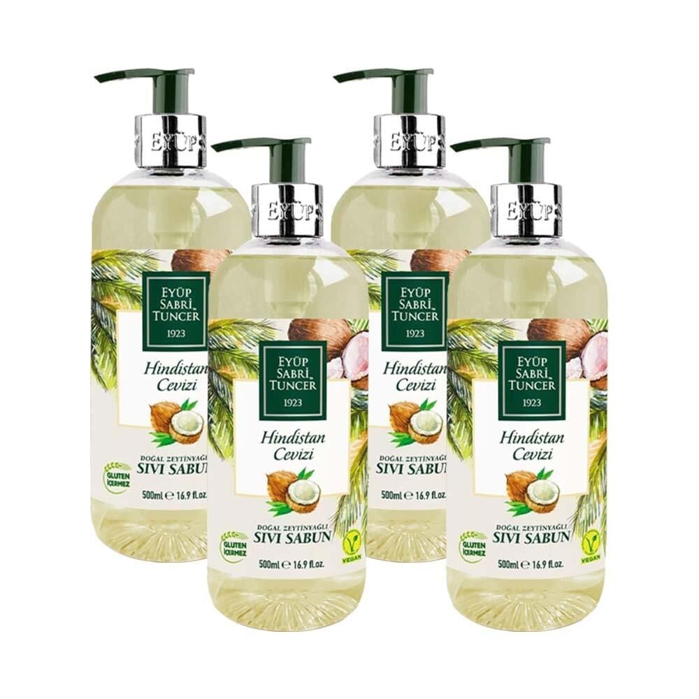 Eyüp Sabri Tuncer Hindistan Cevizi Sıvı Sabun 500 ml x 4
