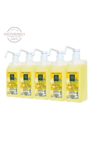Eyüp Sabri Tuncer Klasik Limon Kolonyası Sprey Başlıklı 1 Lt X 5 Adet
