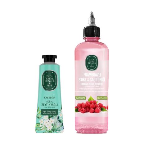 Frambuazlı Sirke & Saç Toniği ve El ve Vücut Kremi Yasemin