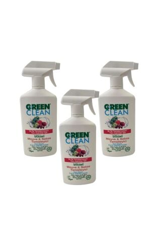Green Clean meyve sebze Temizleyici 500 ml X 3 adet