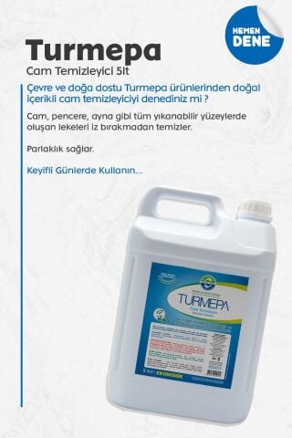 Turmepa Cam Temizleyici 5 litre