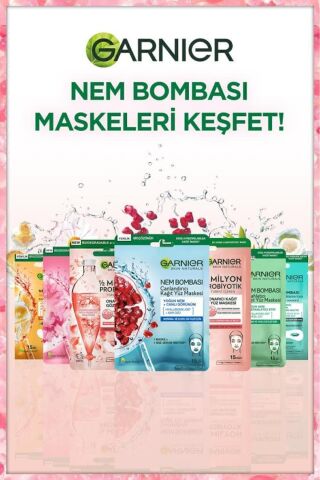 2 Milyon Probiyotik Türevi Içeren Onarıcı Kağıt Yüz Maskesi