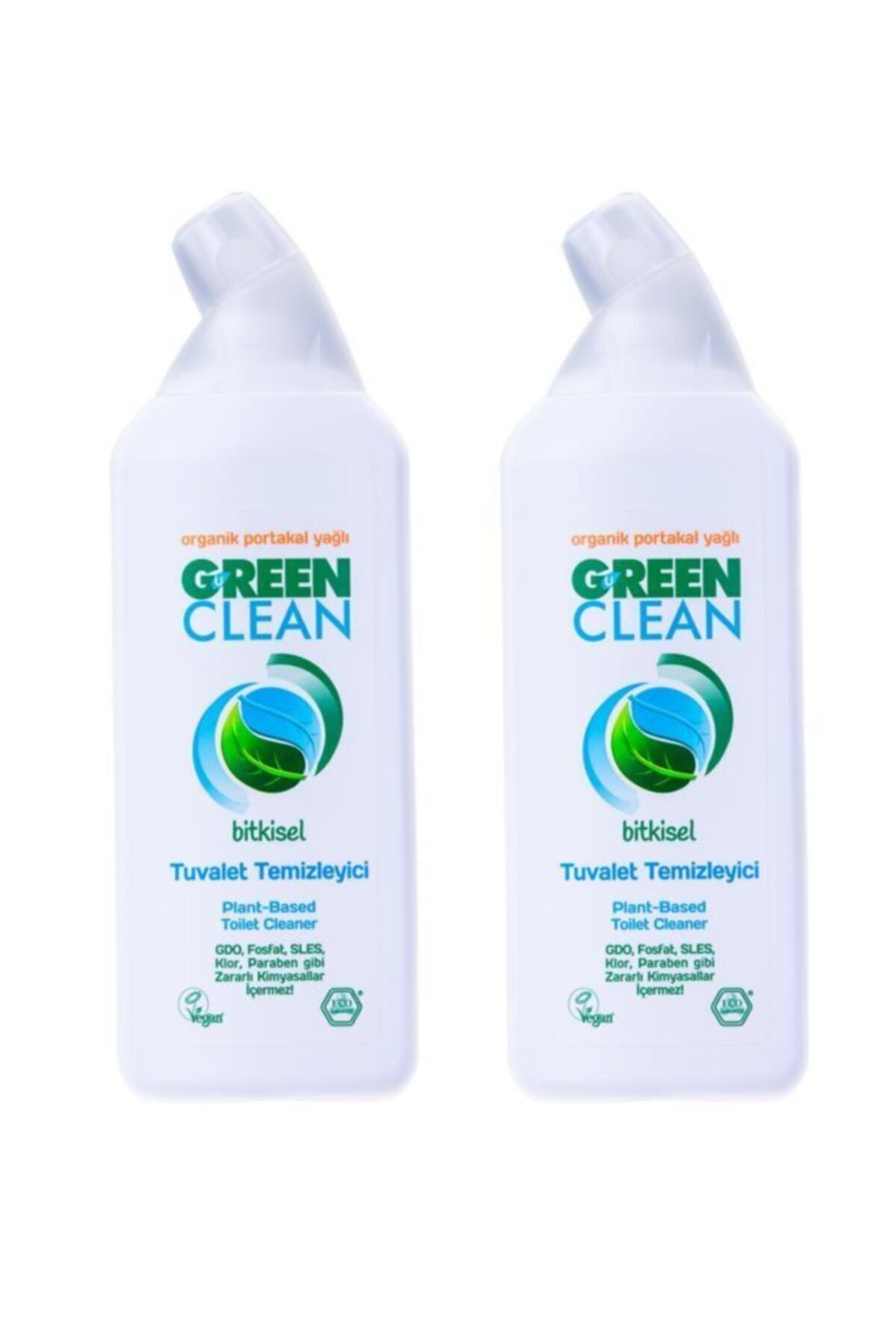 Green Clean Organik Portakal Yağlı Tuvalet Temizleyici 750 ml 2'li Set